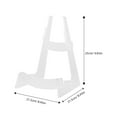 thumbnail image 2 of MOVTOTOP Acrylic Ukulele Violin Display Stand 1 Set Floor Support Holder, 2 of 8