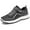 Grey, variant on Mens Shoes,Breathable Athletic Sneakers for Everyday Walking Running Comfort Lightweight Durable Hook Loop Closure Casual Shoes,Shoes for Men,Grey,9