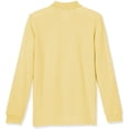 thumbnail image 2 of Educated Uniforms Boys 4-20 Long Sleeve Pique Polo Shirt, 2 of 5