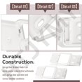 thumbnail image 3 of Soporte HTJYMY para puerta de garaje para sensores de alarma SimpliSafe (paquete de 2), 3 of 7