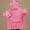 Pink, variant on Amzcrzy Hoodies for Women Long Sleeve Shirts for Women Fashion Women's Stitching Three-dimensional Cute Pullover Sweatershirt Pullover Hoodie Women's Sweatshirts and Hoodies Graphic Hoodies XL