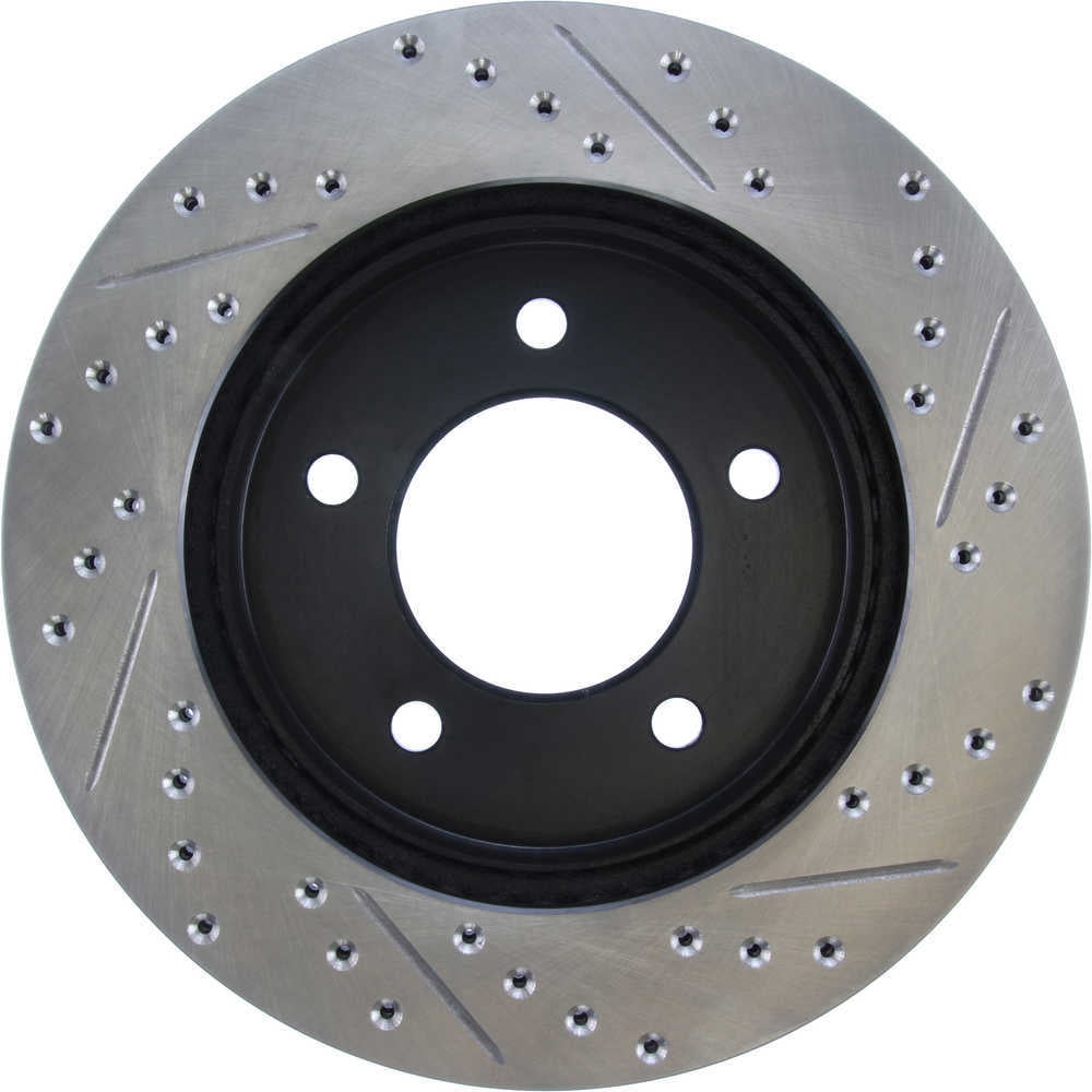 Stop Tech 127.65057R Sportstop Slotted and Drilled Brake Rotor Fits select: 1997-2003 FORD F150, 2004 FORD F-150 HERITAGE
