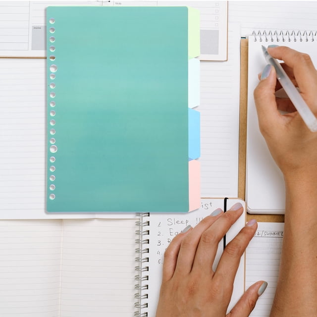 unbranded 10Jgo Divisores Plásticos Para Cuadernos Y Archivos Con Para Uso Profesional
