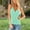 Green, variant on FDGIU Women's 2025 Summer V Neck Tank Tops - Sleeveless Flowy Blouse with Curved Hem