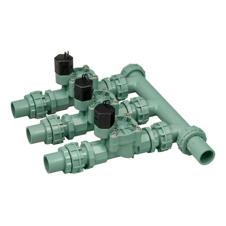 - Orbit 57253 3-Valve Heavy Duty Preassembled Manifold
