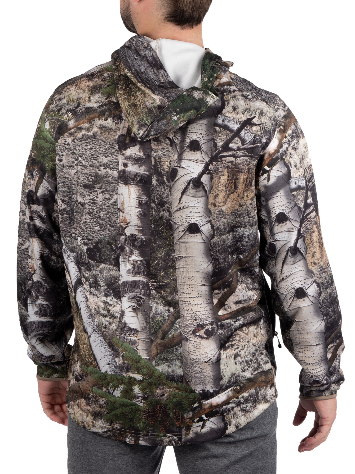 Men's Camo Hunting Performance Hoodie Pullover Sweatshirt by Mossy Oak,  Sizes S-3XL - Walmart.com