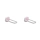 thumbnail image 1 of Injueey Perchero para ropa, estante de pared de plástico, plegable, autoadhesivo, resistente al agua, organizador de almacenamiento con Clip, rosa blanco 2Conjunto, 1 of 6