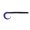 PURPLE/EMERALD FLAKE, variant on Yamamoto Baits Ichi Worm - 10" - 6 Pack