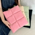 thumbnail image 4 of Puffy Laptop Sleeve Case for Women Men, Nylon Quilted Computer Bag for 15-15.6 Inch Tablet (Pink), 4 of 9