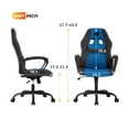 thumbnail image 7 of YRLLENSDAN Gaming Chairs, Comfortable Office Chairs Ergonomic Office Chair Computer Chairs for Adults PC Chair Desk Chairs with Wheels & Lumbar Support for Home Office, CAR, 7 of 7