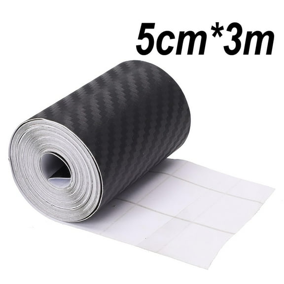 Bicycle Frame Protection Stickers Carbon Fiber Color Car Sticker Waterproof Door Sill Anti Scratch Nano Protector Tape