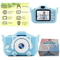 thumbnail image 3 of MAKATA Kids' Digital Camera (BLUE) 48MP with HD Video Recording Games and MP3 Music, Fun Toy Camera for Children Under 13 Years Old, Birthday Christmas for Boys and Girls, 3 of 11