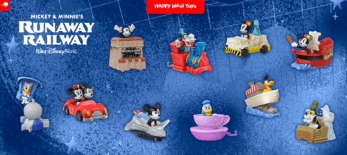 2020 McDONALD'S Disney Mickey Minnie's Runaway Railway HAPPY MEAL TOYS Or Set
