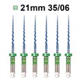 thumbnail image 1 of Dentistry Endo Root Canal Files 21mm 25mm 04 06 Taper Heat Activation Endodontic Files Use For Root Canal Cleaning Dentist Tool, 1 of 5