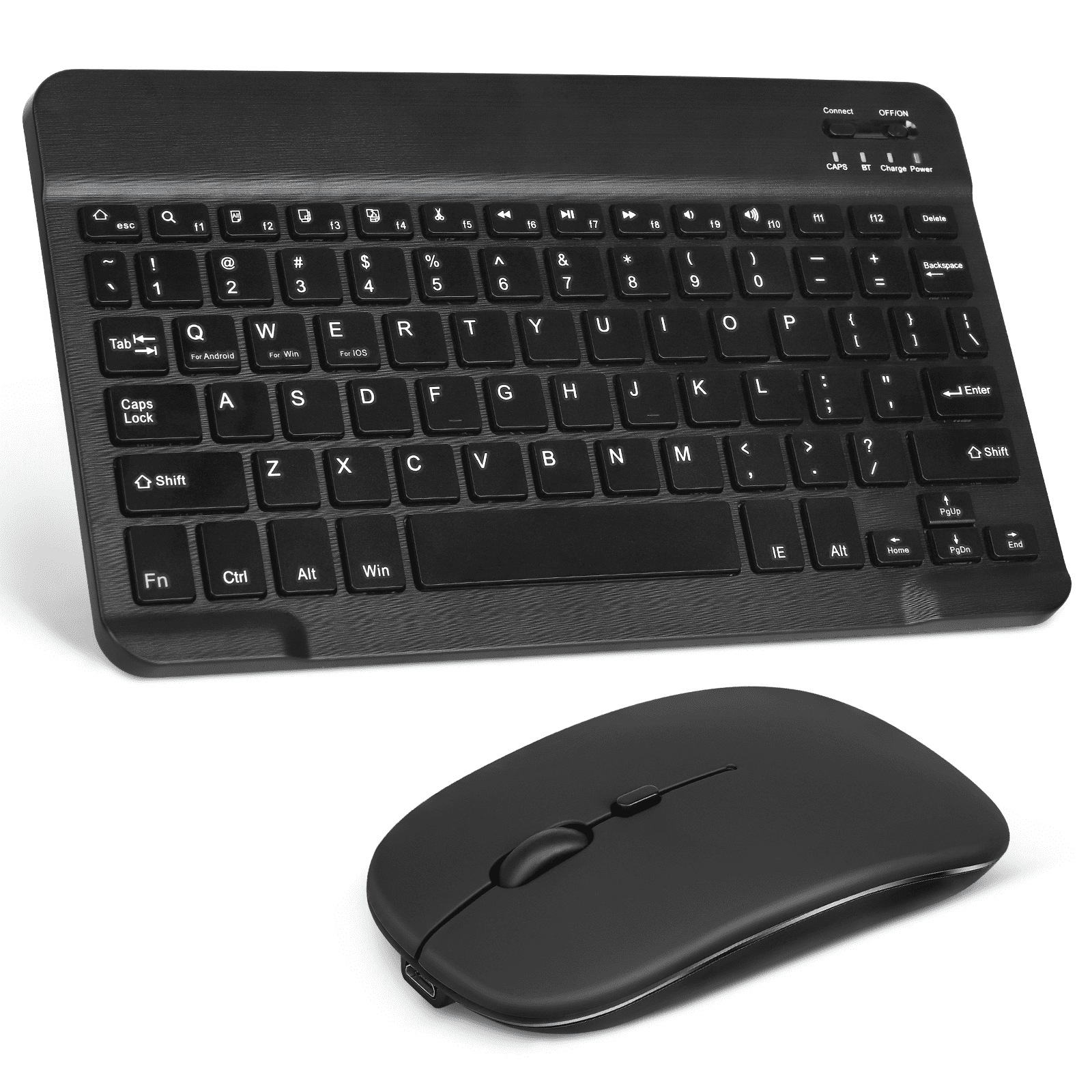 UrbanX Rechargeable Bluetooth Keyboard and Mouse Combo Ultra Compact