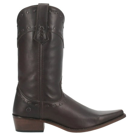 

Dingo Mens Stagecoach Snip Toe Casual Boots Mid Calf