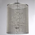 thumbnail image 5 of Warehouse of Tiffany Rosalias Chrome 6-Light Chain Crystal Chandelier, 5 of 5