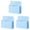 Blue*3, variant on Black Magnetic Storage Cups Pack of 3, Chalk & Marker Holders with Strong Magnet, Wall-Mounted Organizer for Fridge, Whiteboard & Locker, Versatile for Pens, Erasers and Small Tools
