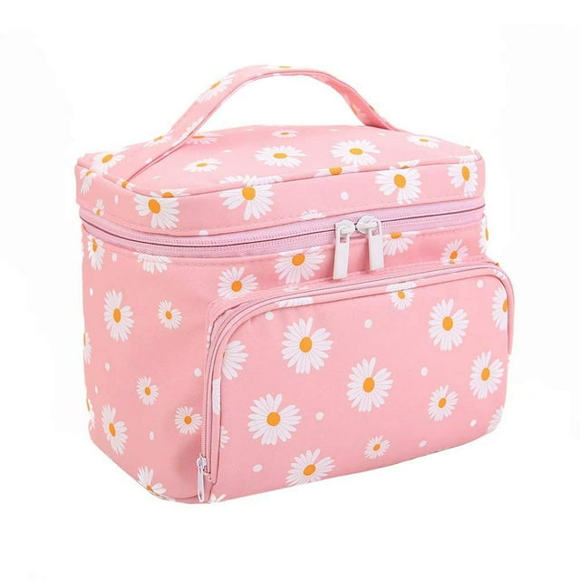 Bolsa de Maquillaje, Impermeable Maquillaje Bolsa de Aseo cosméticos Bolsa de Viaje de Lavado Organizador Fokelyi ZJWJ011-5