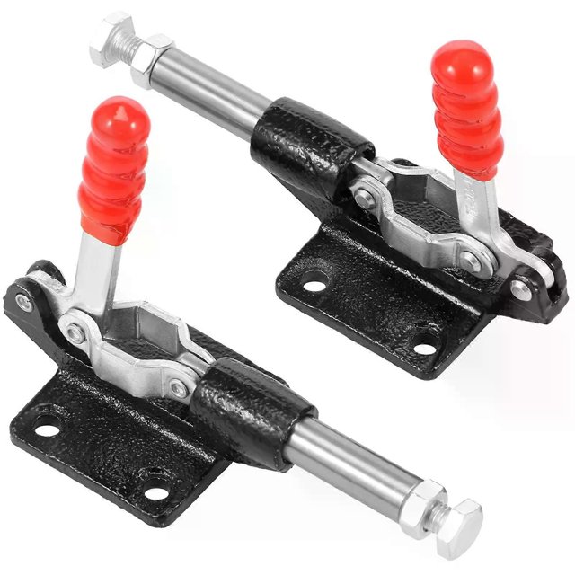 2Pcs Toggle Latch Clamp Efficient Hold Down Clamp with 500Lbs Holding Capacity Fast Release Toggle Latch for Woodworking