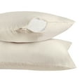 thumbnail image 5 of A1 Home Collections Organic Cotton Pillowcase Pair, 300TC GOTS Certified Super Soft & Breathable Pillow covers, 5 of 7