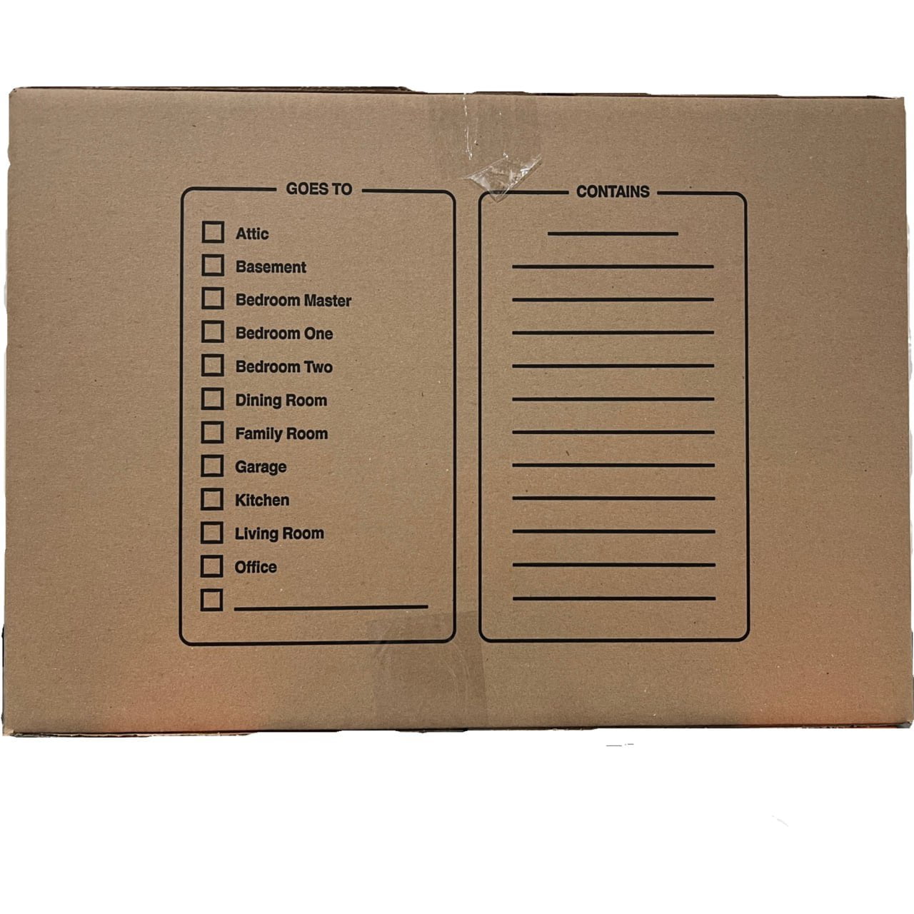 5 - Pack X-Large Cardboard Moving Boxes 23x23x16 32 ECT With Handles