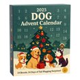 thumbnail image 1 of Dog Christmas Advent Calendar 2025, 24 Days Christmas Countdown Calendar with 2D 24 Mini Dog Acrylic Ornaments Christmas Tree Ornaments Festive Decor for Dog Lovers, 1 of 6