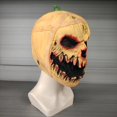 thumbnail image 3 of Máscara de látex yangshaomei Calabaza de terror para Halloween, 3 of 5