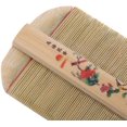 thumbnail image 3 of Wooden Comb Classic Vintage Double Sided Fine Tooth Comb Unique Sandalwood Hair Comb Simple Beard Comb, 3 of 5