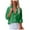Green, variant on Hueook Long Sleeve Turndown Collar Blouse Shirt Women Button Shirt Strapless Thin Keep Warm Top Long Sleeve Tops Blouse