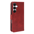 thumbnail image 2 of SELOZKE for Samsung Galaxy S25 5G Red Full Coverage Wallet Case with Credit Card Holder,PU Leather Magnetic Protective Phone Case, 2 of 5
