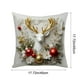 thumbnail image 3 of Juego de Almohadas Navideñas con Árbol de Navidad, Reno, Muñeco de Nieve, Sofá Decorativo, Ambiente de Lino., 3 of 6
