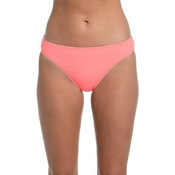 La Blanca womens Solid Hipster Bikini Bottom, 12, Orange