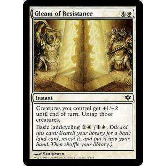 MtG Conflux Common Gleam of Resistance (Foil) #8