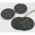 thumbnail image 4 of Inkdotpot 50 Pack Real Rose Gold Foil Paper Tag Hugs & Kisses From The Wedding Favor Hang Tag, 4 of 6
