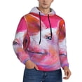 thumbnail image 2 of Haiem Pink Pig Patterned Men's Hoodie with Kangaroo Pocket - Ideal Pullover Sweatshirt for Daily Wear, Travel, and Home-3X-Large, 2 of 7