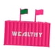 thumbnail image 2 of Alcancía, alcancía, alcancía, alcancía, alcancía, alcancía, alcancía digital, alcancía, máquina contadora para niños, niñas, niños Dólar rojo rosa, 2 of 9