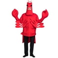 thumbnail image 3 of Gupgi Costume de Crabe Lobster pour Adulte, Tenue d'Animal d'Halloween pour Femmes et Hommes, Nouveauté, Hauts de Cosplay de Crabe Lobster Rouges, Taille Unique, 3 of 3