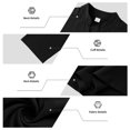 thumbnail image 5 of Men's Linen Long Sleeve Shirt Button Henley Shirt V-Neck Casual Plain Lightweight Fall Top L, 5 of 7
