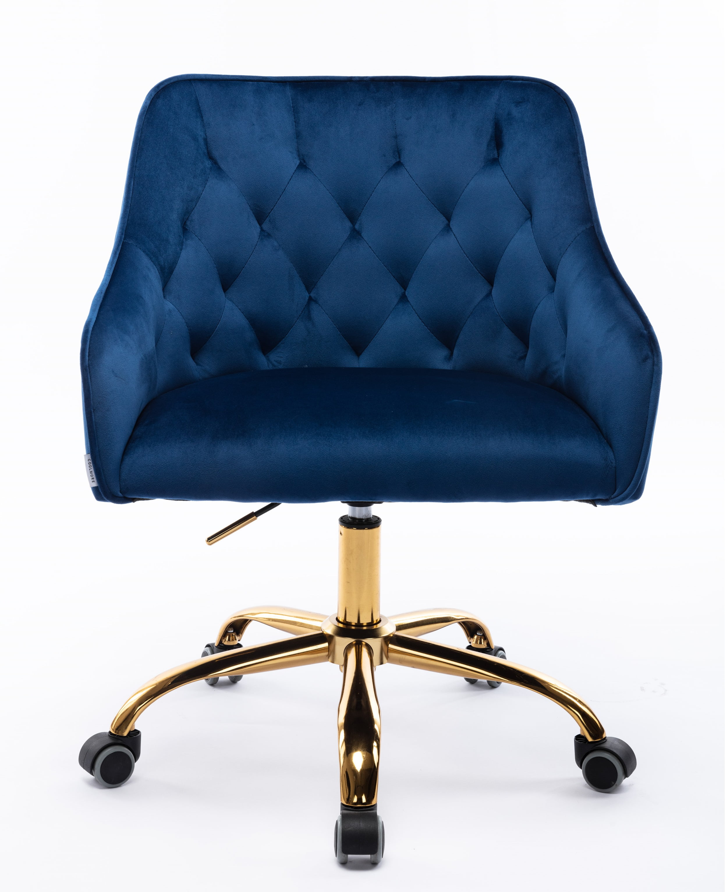 Desk Chair Modern Swivel Accent Velvet Office Chair, Adjustable