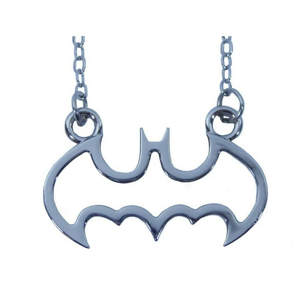 Batman Die Cut Silver Finished Necklace Pendant DC Comics Dog Tags