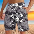 thumbnail image 1 of Soki Beach Shorts Décontractés pour Hommes Shorts Graphiques en Liquidation, 1 of 4
