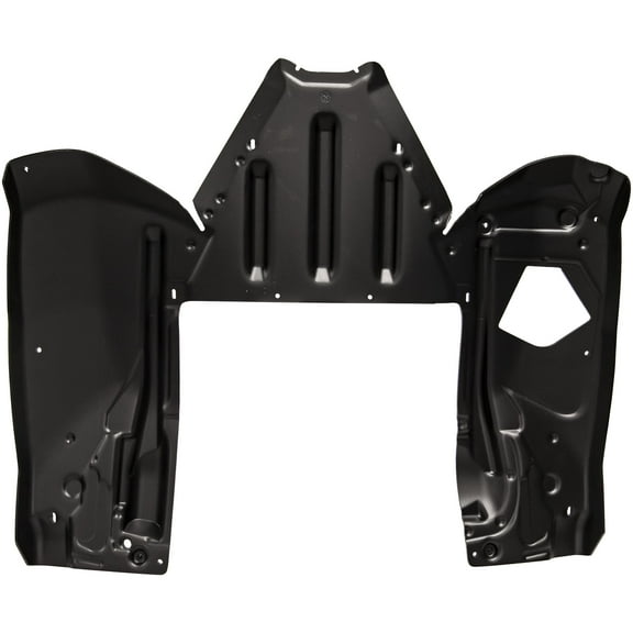 Arctic Cat 7639-676 Black Rear Skid Plate Riot Norseman ZR XF Pantera 6000 8000