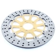 thumbnail image 2 of Front Brake Discs Disks Rotors For Kawasaki ZZR 1100 1990-1992 ZEPHYR 1100 1993-1998 97 ZRX1200 2001-2006 ZRX1200R 2001-2008 ZRX1200S 01-07 ZR 1100 Zephyr 1992-1995 2002-2005 ZXR NINJA 750 89-95, 2 of 4