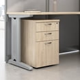 thumbnail image 2 of Office in an Hour 3 Drawer Rolling File Cabinet in Natural Elm - Engineered Wood, 2 of 5