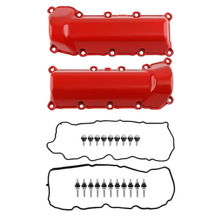 Maxpeedingrods 2PC Rocker Cover Aluminum for Dodge Dakota Durango Nitro Ram 1500 3.7L 2004-2010