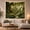Hobbit Tree Door, variant on Fantasy Forest Scene with Stone Archway and Waterfall, Dreamy Fantasy for Nature Lovers, Magical Forest Wall Art, Housewarming Gift, Tapestry Wall Hanging for Bedroom and Living Room