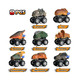 thumbnail image 3 of Coches Dinosaurios Juguetes 8pz Belug Multicolor, 3 of 5