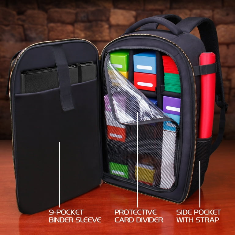 ENHANCE MTG Card Storage Backpack with Deck Holder & Magic
