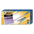 thumbnail image 2 of BIC Cristal Xtra Smooth Ballpoint Stick Pen Blue Ink 1mm Medium 24/Pack MS241BE, 2 of 2